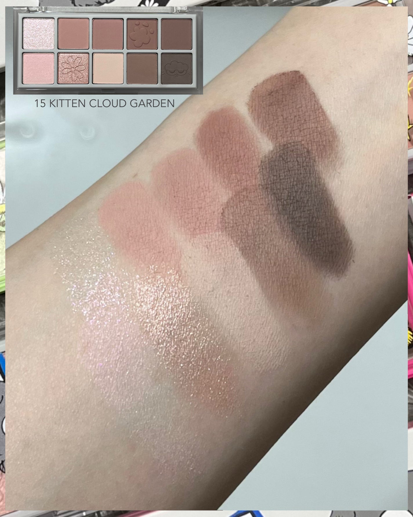 ベターザンパレット/rom&nd/アイシャドウパレットを使ったクチコミ(4枚目)