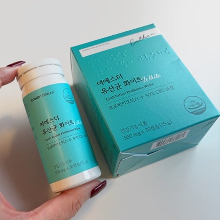 ヨエスター乳酸菌ホワイト/ESTHER FORMULA/健康サプリメントを使ったクチコミ(3枚目)