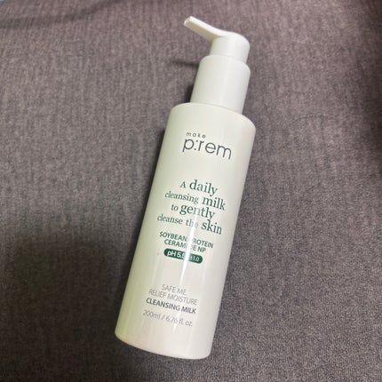 セーフミー リリーフモイスチャー クレンジングミルク /make prem/ミルククレンジングを使ったクチコミ(1枚目)
