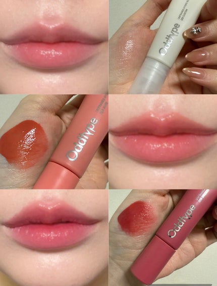 アンフレームドハイドロブロウティント/Oddtype/リップティントを使ったクチコミ(2枚目)