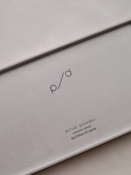 p/d スクラブパウダー/p/d/スクラブ・ゴマージュを使ったクチコミ(6枚目)