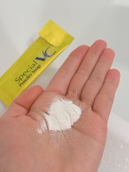 スペシャルパウダーソープVC/Cure/洗顔パウダーを使ったクチコミ(4枚目)