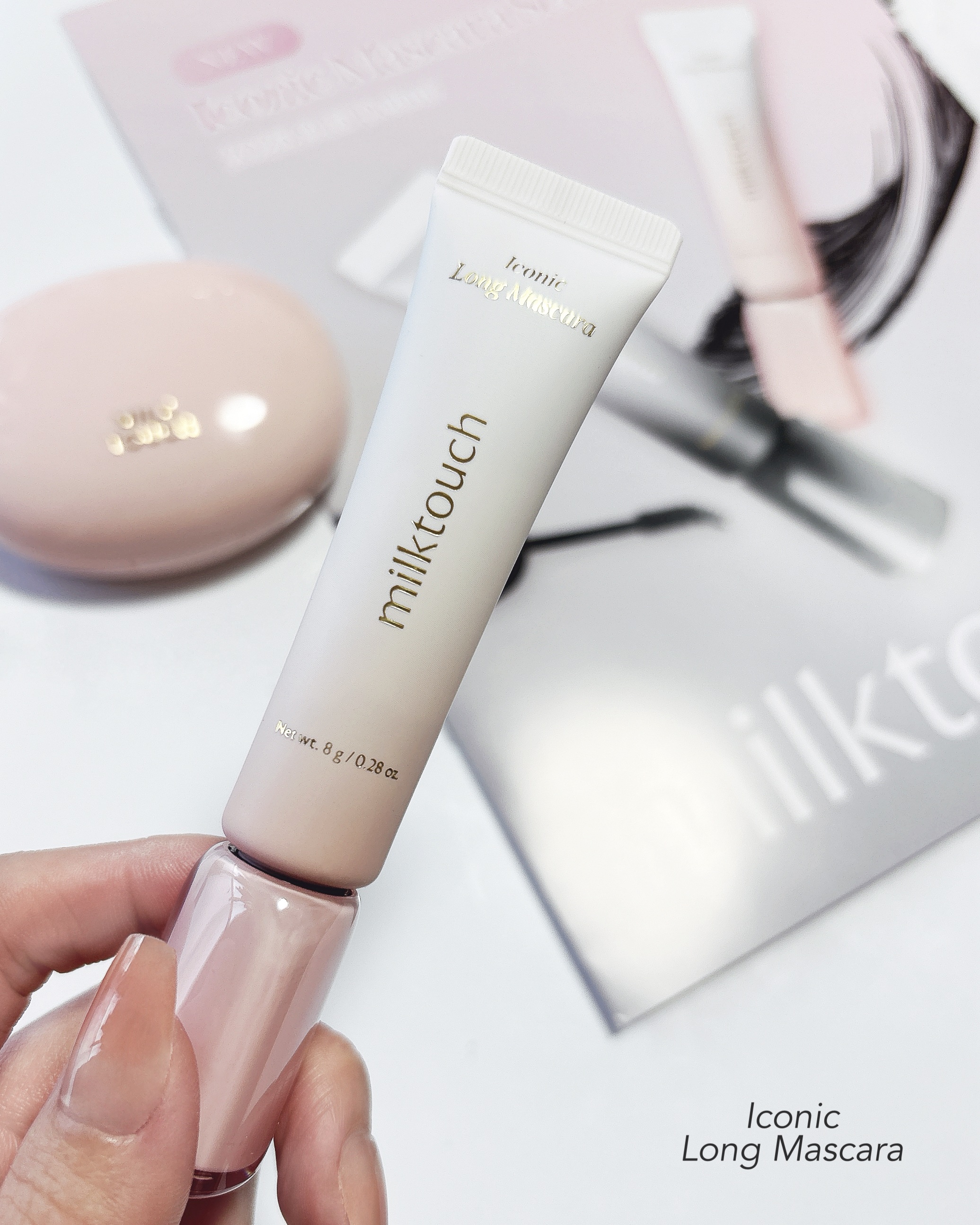 アイコニックロングマスカラ/Milk Touch/マスカラを使ったクチコミ（2枚目）
