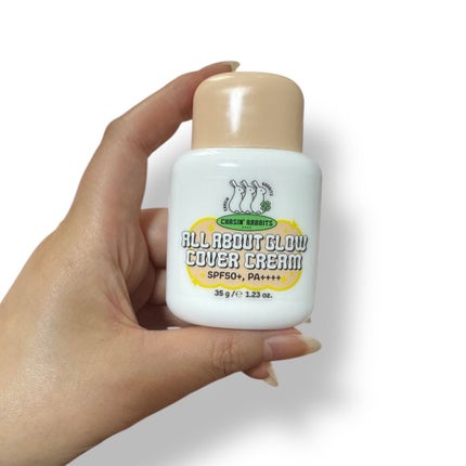 オールアバウトグロウカバークリーム/CHASIN'RABBITS/日焼け止めクリームを使ったクチコミ(4枚目)