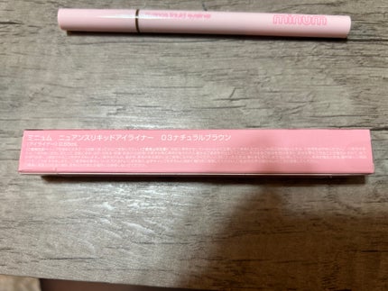ニュアンスリキッドアイライナー/minum/リキッドアイライナーを使ったクチコミ(2枚目)