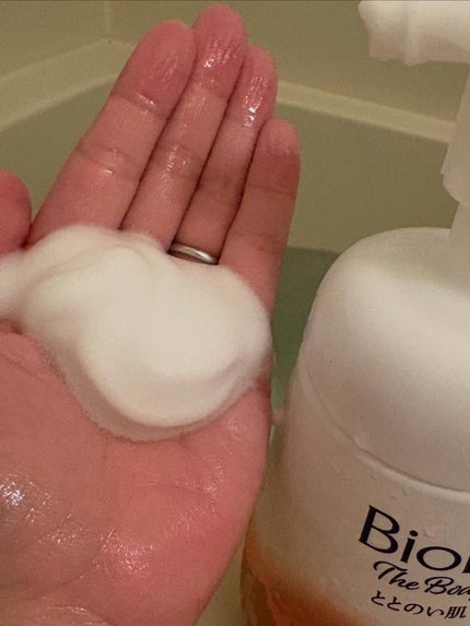 ビオレ ザ ボディ ととのい肌 フルーティ&ムスクの香り/ビオレ/ボディソープを使ったクチコミ(3枚目)