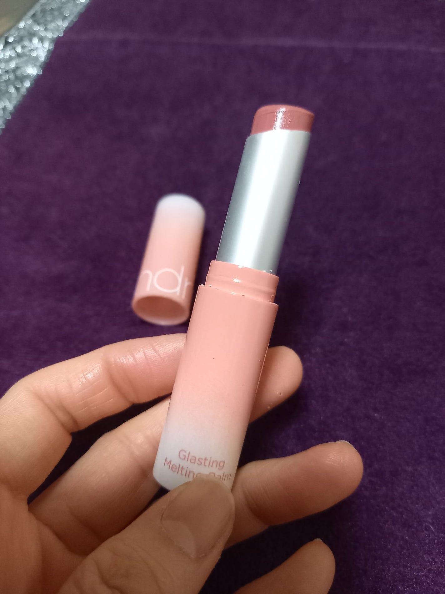 グラスティングメルティングバーム/rom&nd/リップバームを使ったクチコミ(2枚目)