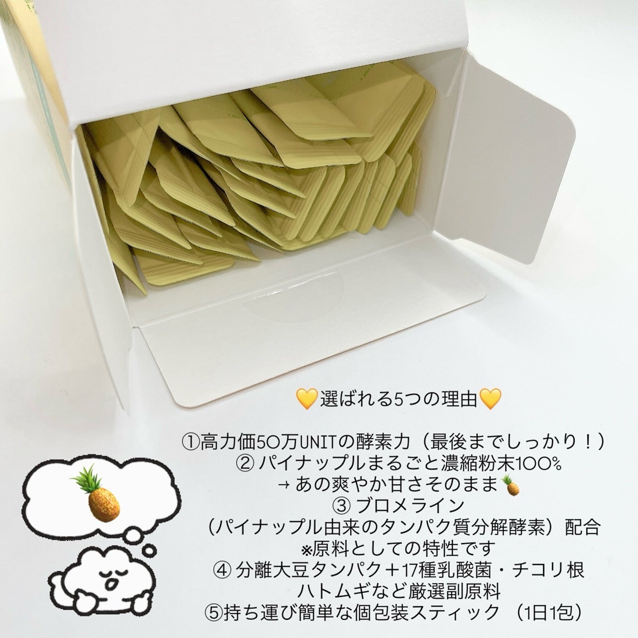 イエロー酵素/grn+/健康サプリメントを使ったクチコミ(4枚目)