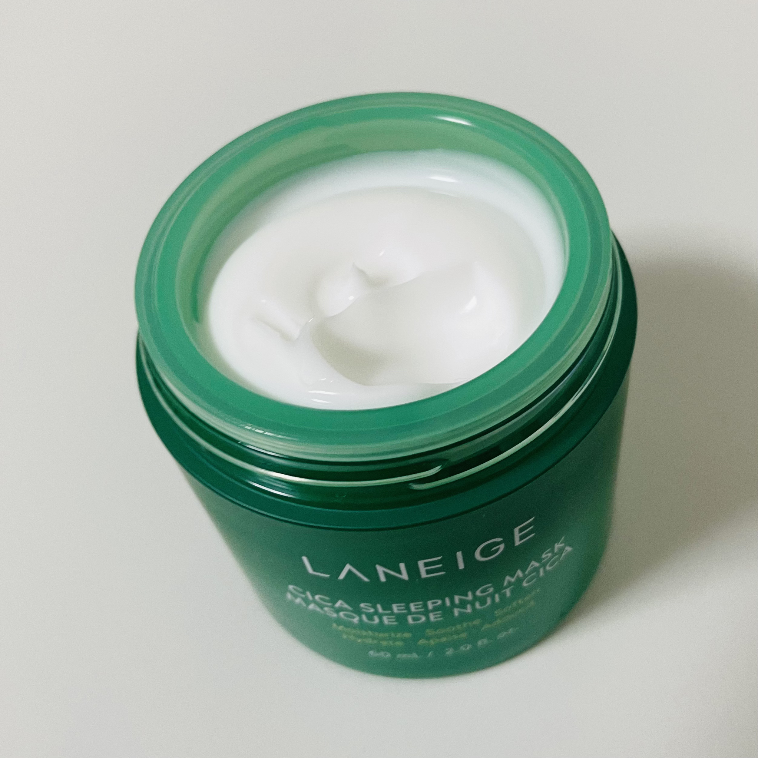 シカスリーピングマスク/LANEIGE/フェイスクリームを使ったクチコミ（2枚目）