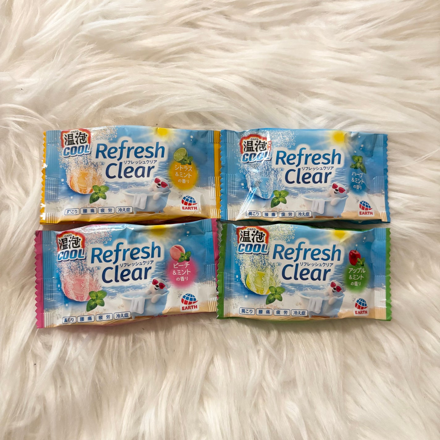 温泡 リフレッシュクリア/温泡/入浴剤セットを使ったクチコミ(1枚目)