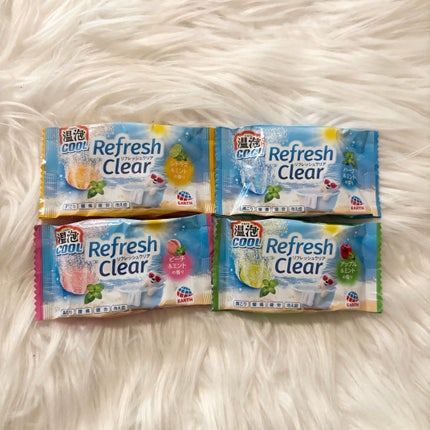 温泡 リフレッシュクリア/温泡/入浴剤セットを使ったクチコミ(1枚目)