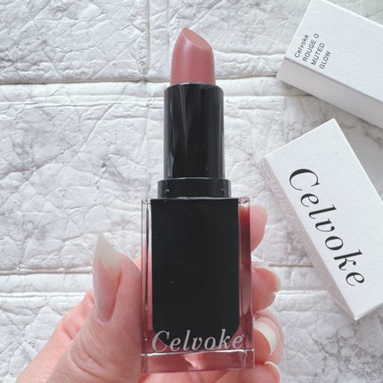 セルヴォーク ルージュ オー ミューテッドグロウ/Celvoke/口紅を使ったクチコミ(3枚目)