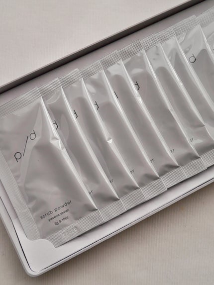 p/d スクラブパウダー/p/d/スクラブ・ゴマージュを使ったクチコミ(5枚目)