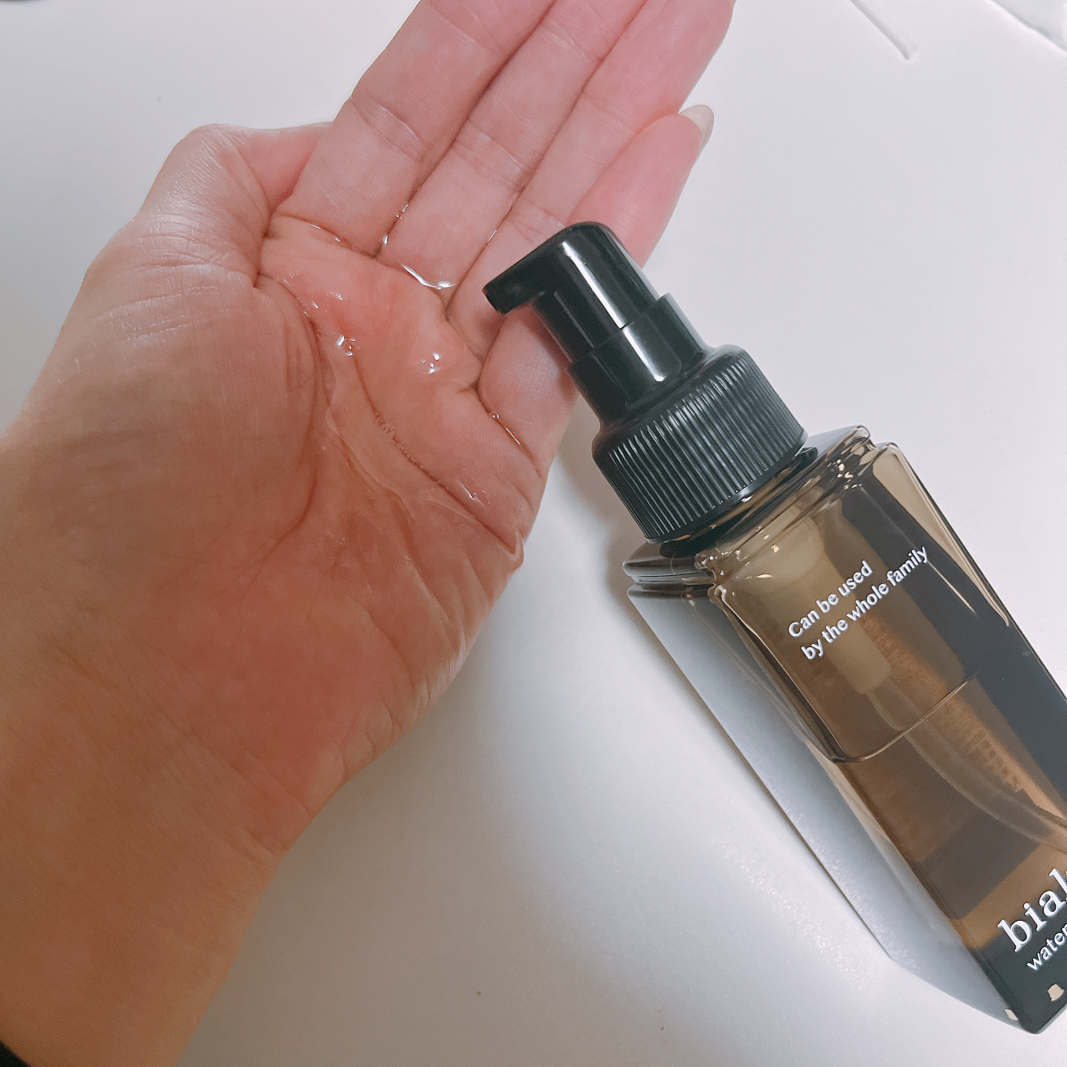 water oil/bialne/ヘアオイルを使ったクチコミ（3枚目）