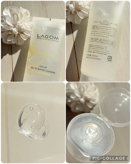 ジェルトゥウォーター クレンザー(CH)/LAGOM /その他洗顔料を使ったクチコミ(2枚目)