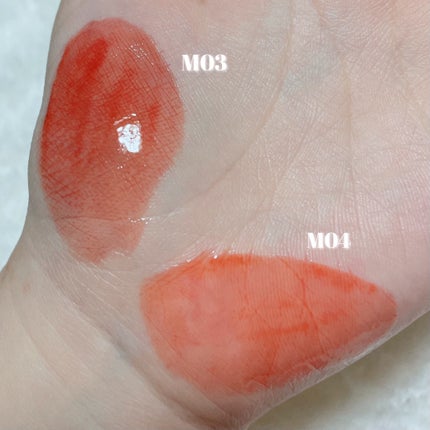 ジューシーデューイグロウティント/dasique/リップティントを使ったクチコミ(2枚目)