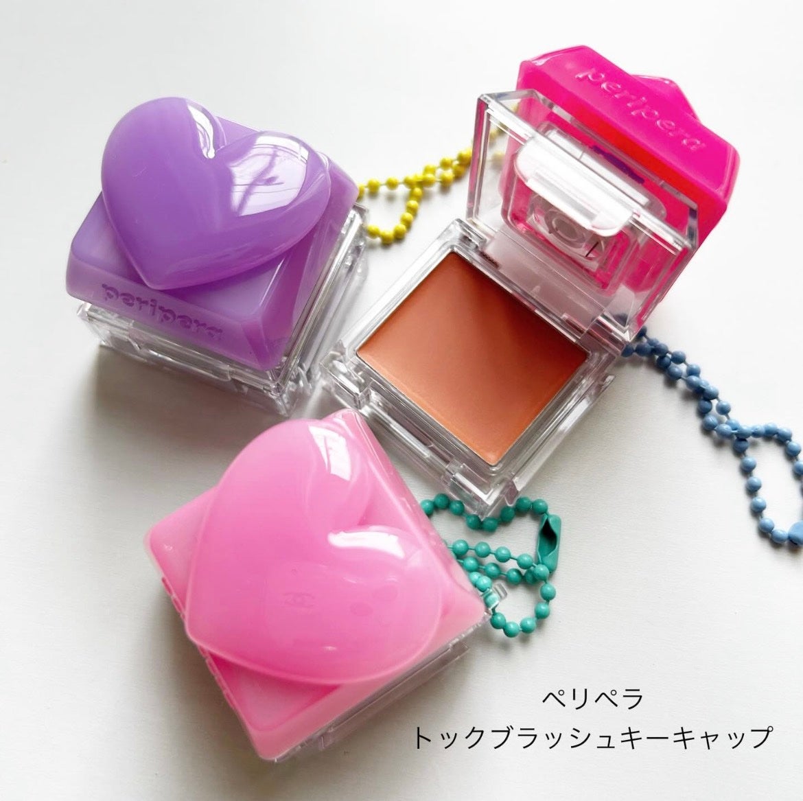 ペリペラ トック ブラッシュ キーキャップ/PERIPERA/パウダーチークを使ったクチコミ(1枚目)