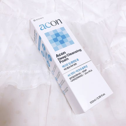 アクオンディープクレンジングフォーム/東亜製薬/洗顔フォームを使ったクチコミ(4枚目)