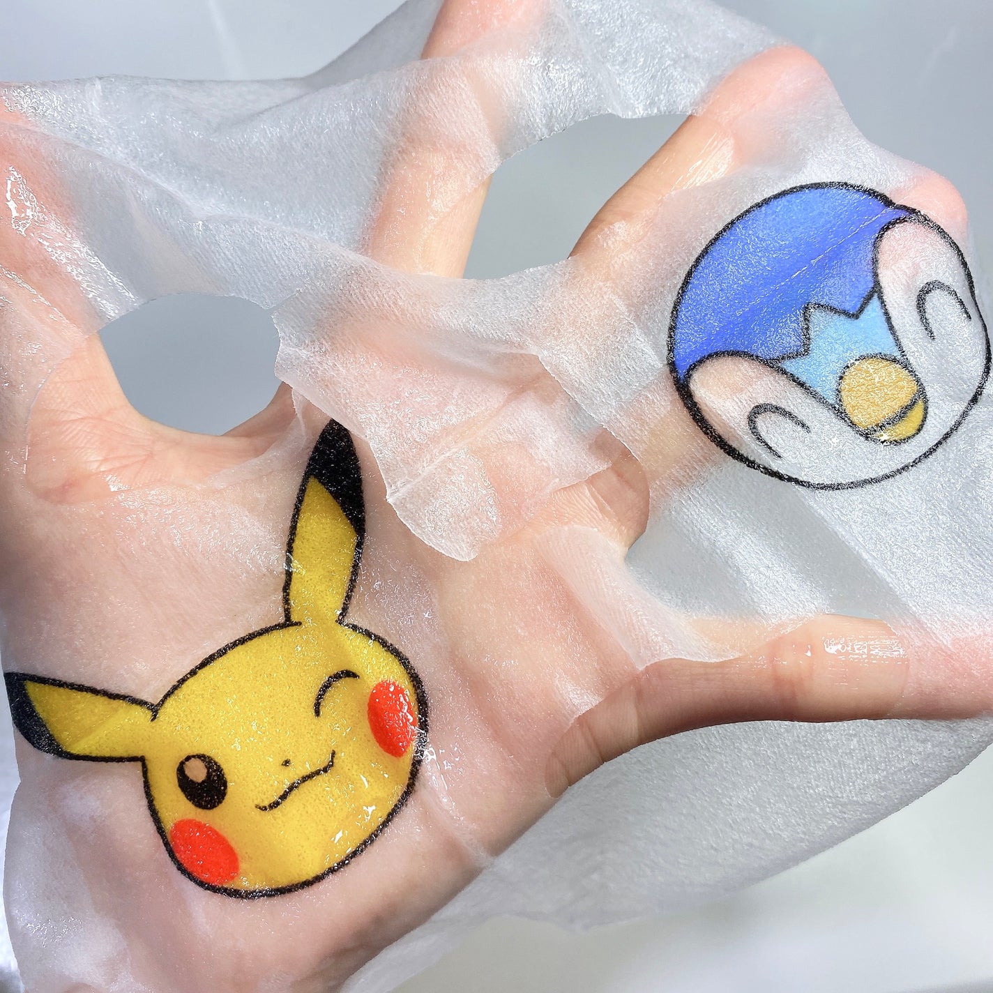 オルフェス BPS ピカチュウ・ポッチャマ デザイン/ALFACE+/シートマスク・パックを使ったクチコミ(3枚目)