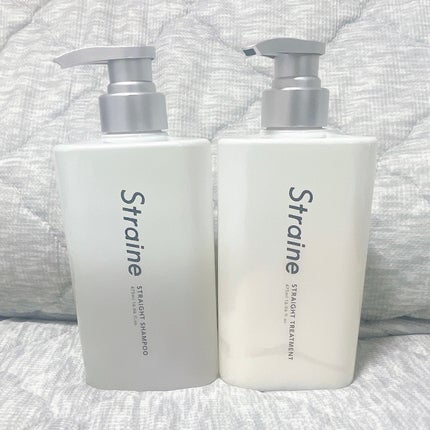 ストレートシャンプー/ストレートトリートメント ホワイトブロッサムの香り/Straine/市販シャンプーを使ったクチコミ(2枚目)