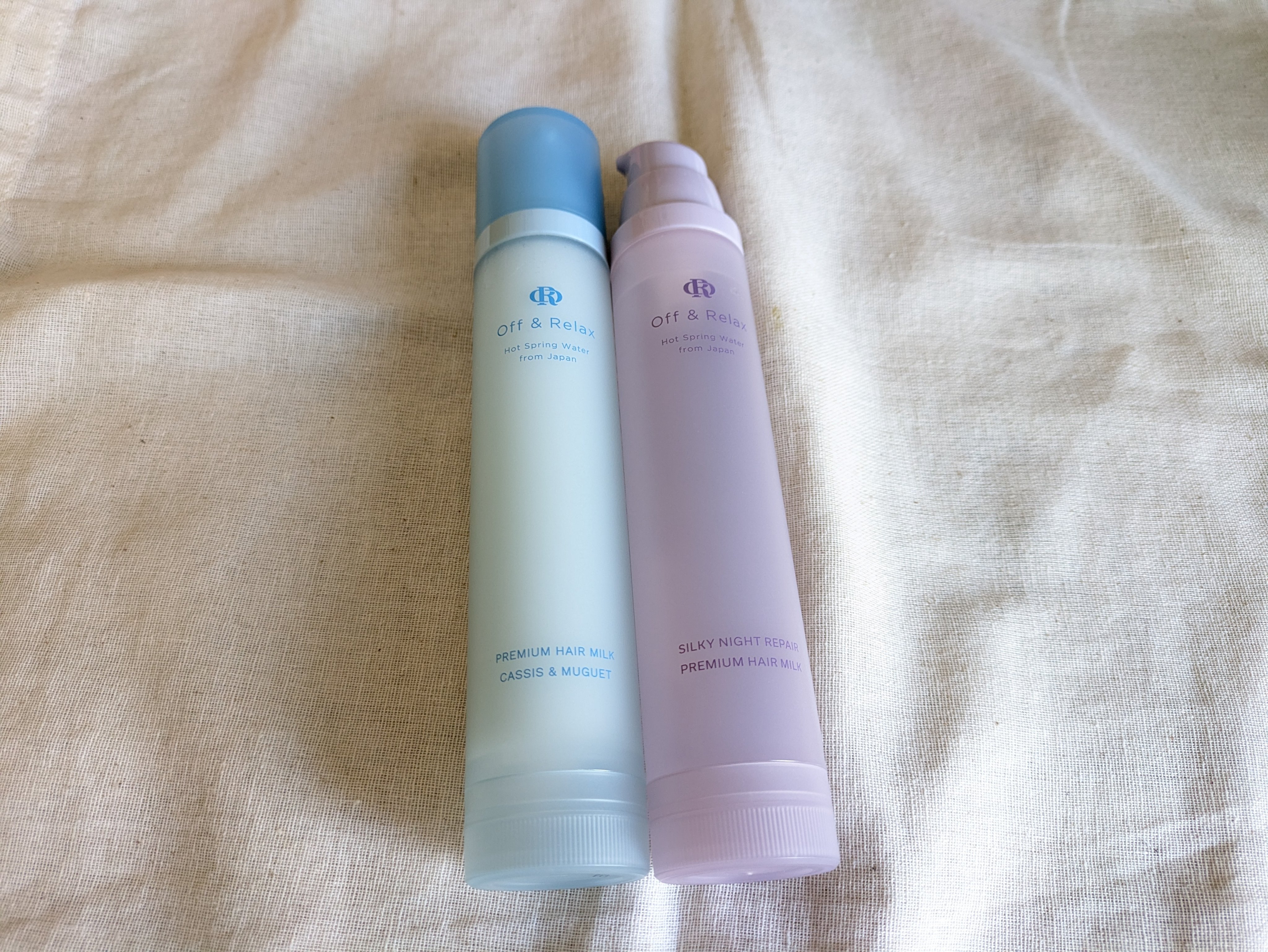 ＯＲプレミアムヘアミルク　カシス＆ミュゲの香り/Off&Relax/ヘアミルクを使ったクチコミ（3枚目）