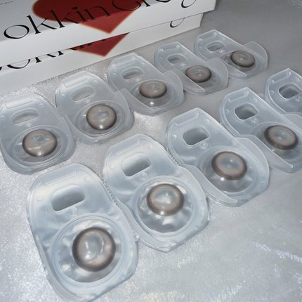 Dokkin Greige FUTO/FAIRY LABO/ワンデー(1DAY)カラコンを使ったクチコミ(2枚目)