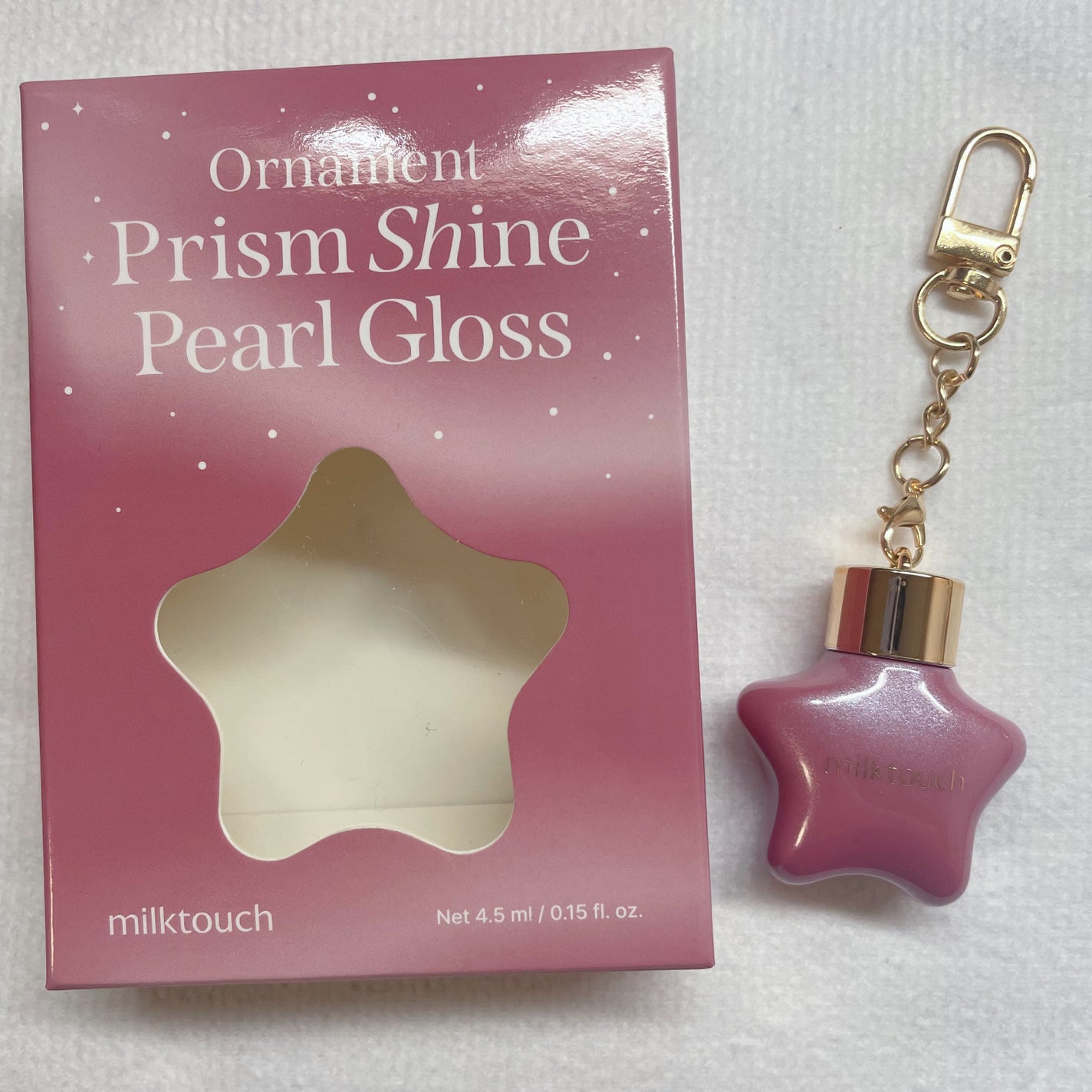 オーナメント プリズム シャイン パール グロス/Milk Touch/リップグロスを使ったクチコミ(2枚目)