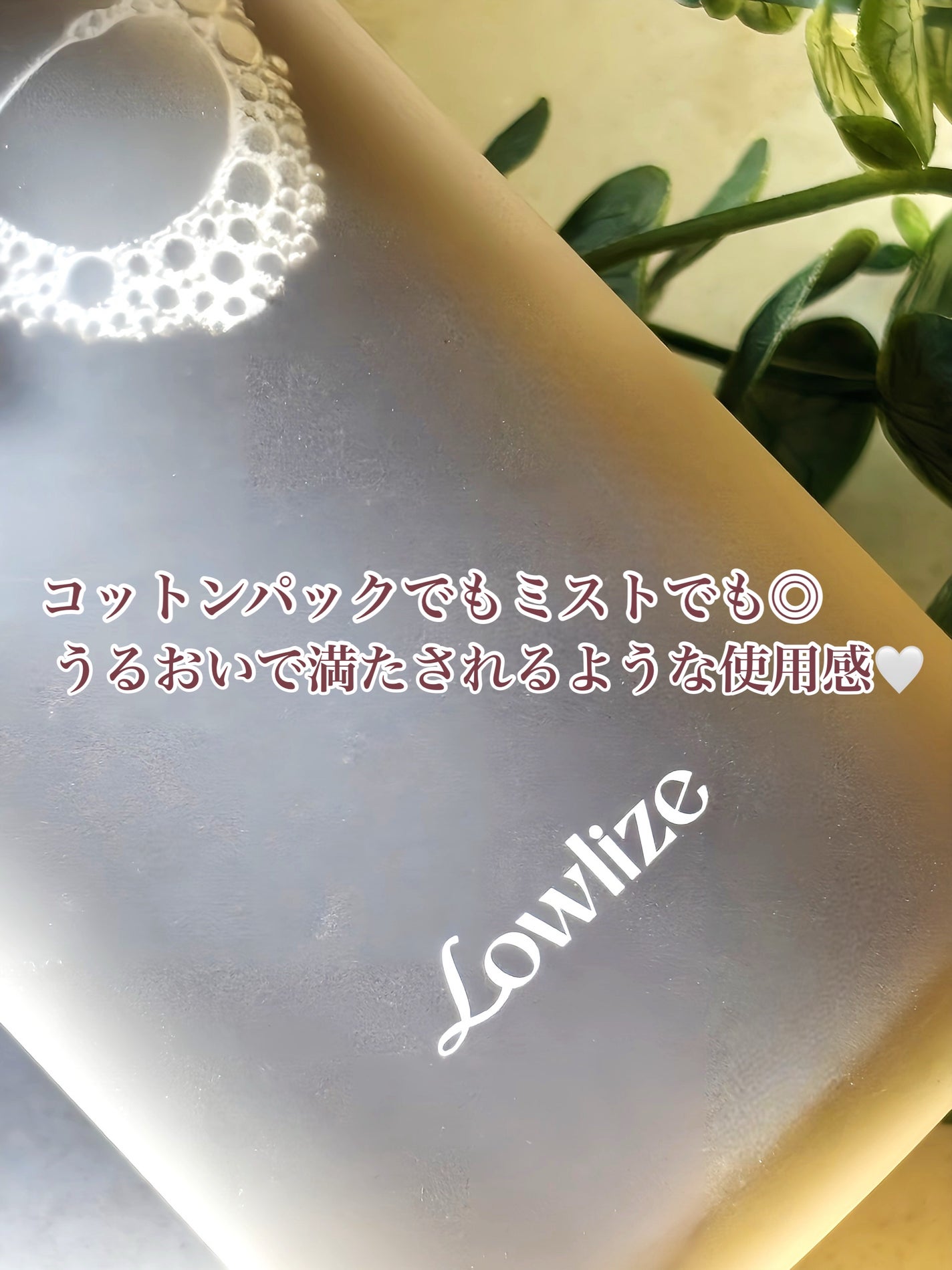 ファーストバランシングトナー/Lowlize/化粧水を使ったクチコミ(3枚目)