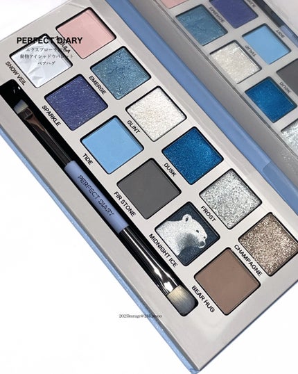 エクスプローラ12色 動物アイシャドウパレット/PERFECT DIARY/アイシャドウパレットを使ったクチコミ(5枚目)