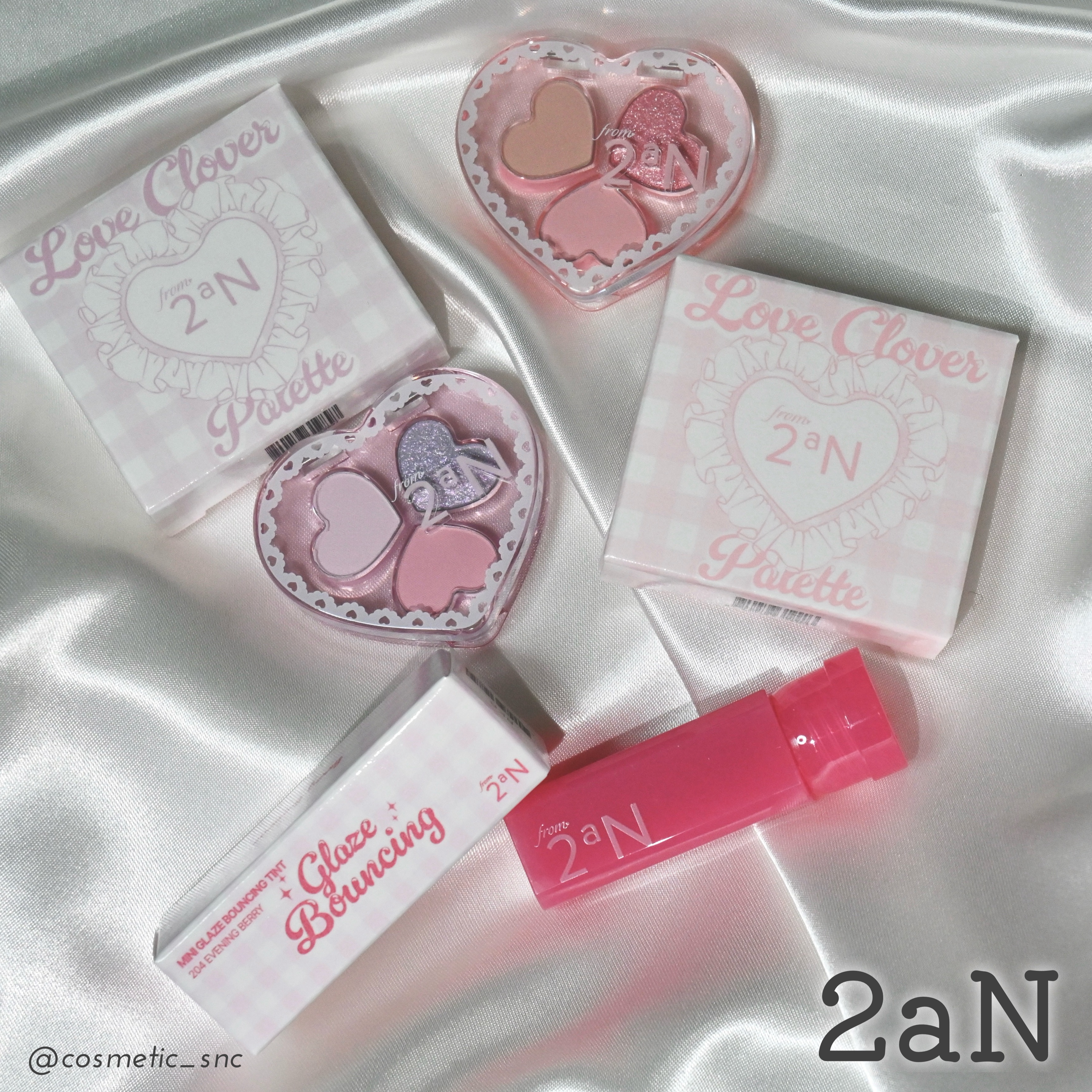 購入品紹介♡
2aN セブンイレブン限定コスメ

ついに2aNがセブンで買えるようになったの最高🥹
しかもパケが優勝しすぎてるよね(‪⸝⸝-  ̫ -⸝⸝‬)♡
