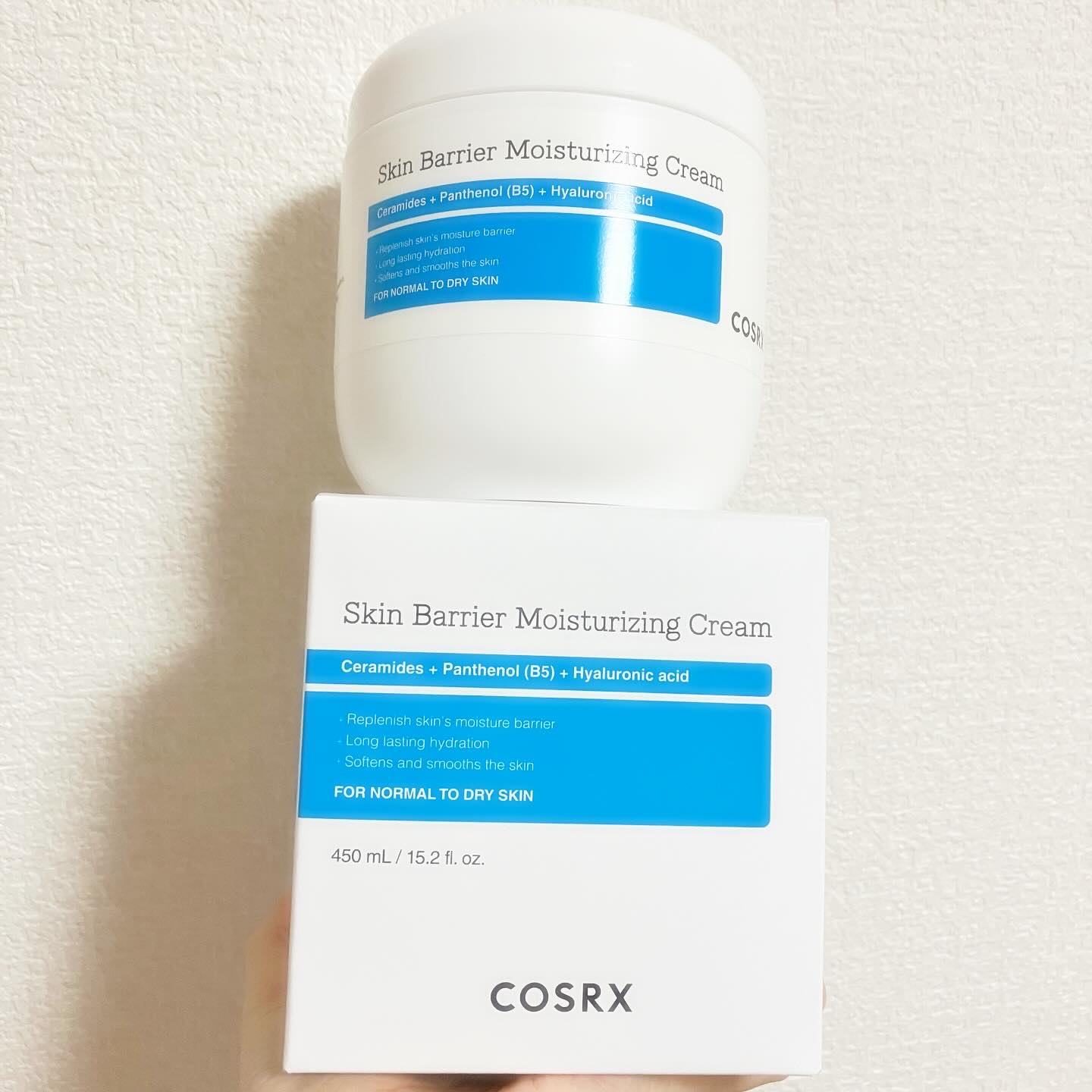 スキンバリア モイスチャライジングクリーム/COSRX/ボディクリームを使ったクチコミ（1枚目）
