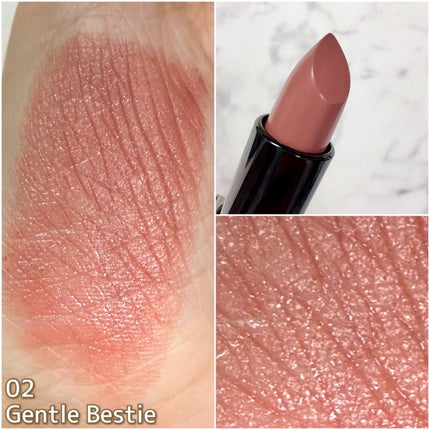 セルヴォーク ルージュ オー ミューテッドグロウ/Celvoke/口紅を使ったクチコミ(4枚目)