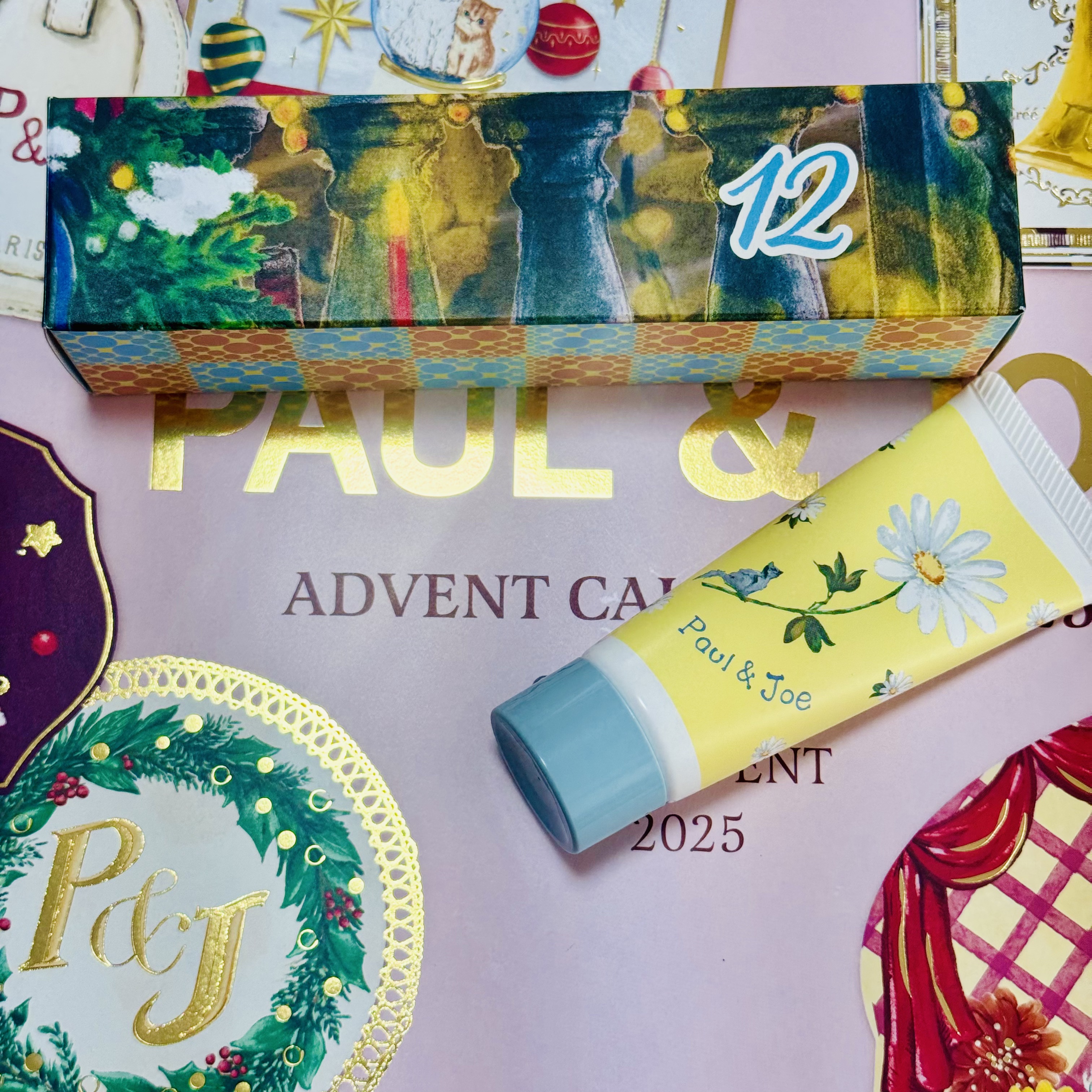 ポール&ジョーアドベントカレンダー2025/PAUL & JOE BEAUTE/メイクアップキットを使ったクチコミ（3枚目）