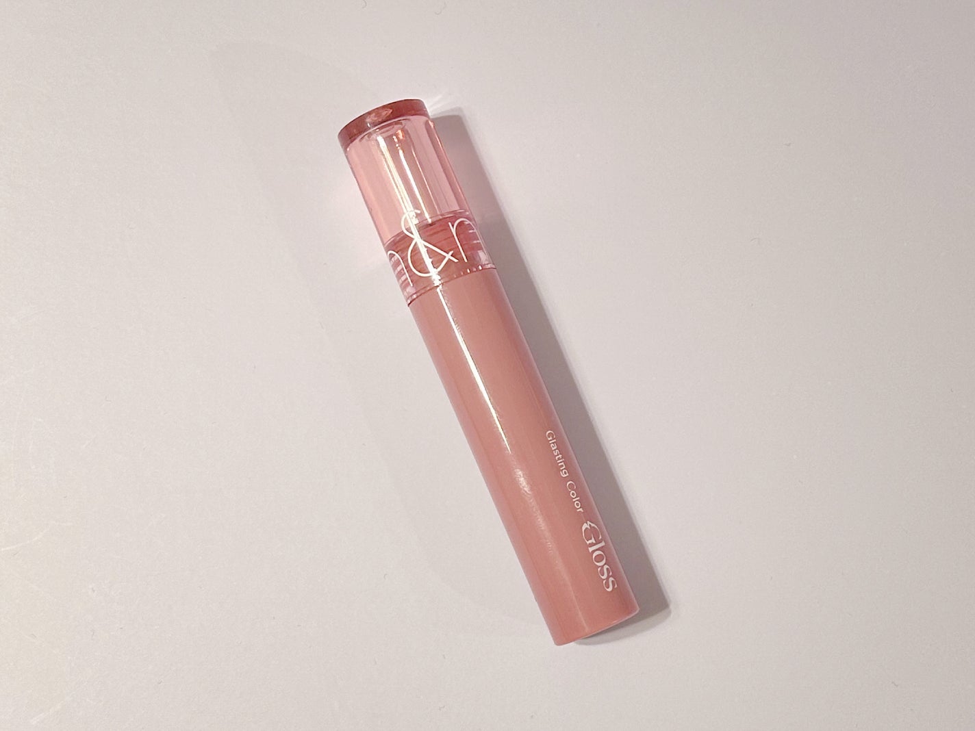 グラスティングカラーグロス/rom&nd/リップグロスを使ったクチコミ(1枚目)