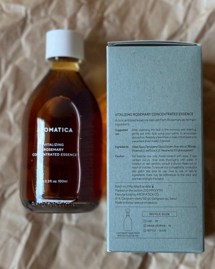 ローズマリーコンセントレイテッドエッセンス/AROMATICA/美容液を使ったクチコミ(4枚目)