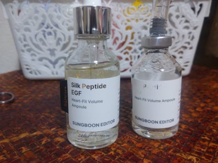 シルクペプチドインテンシブリフティングアンプル/SUNGBOON EDITOR(成分エディター)/美容液を使ったクチコミ(1枚目)