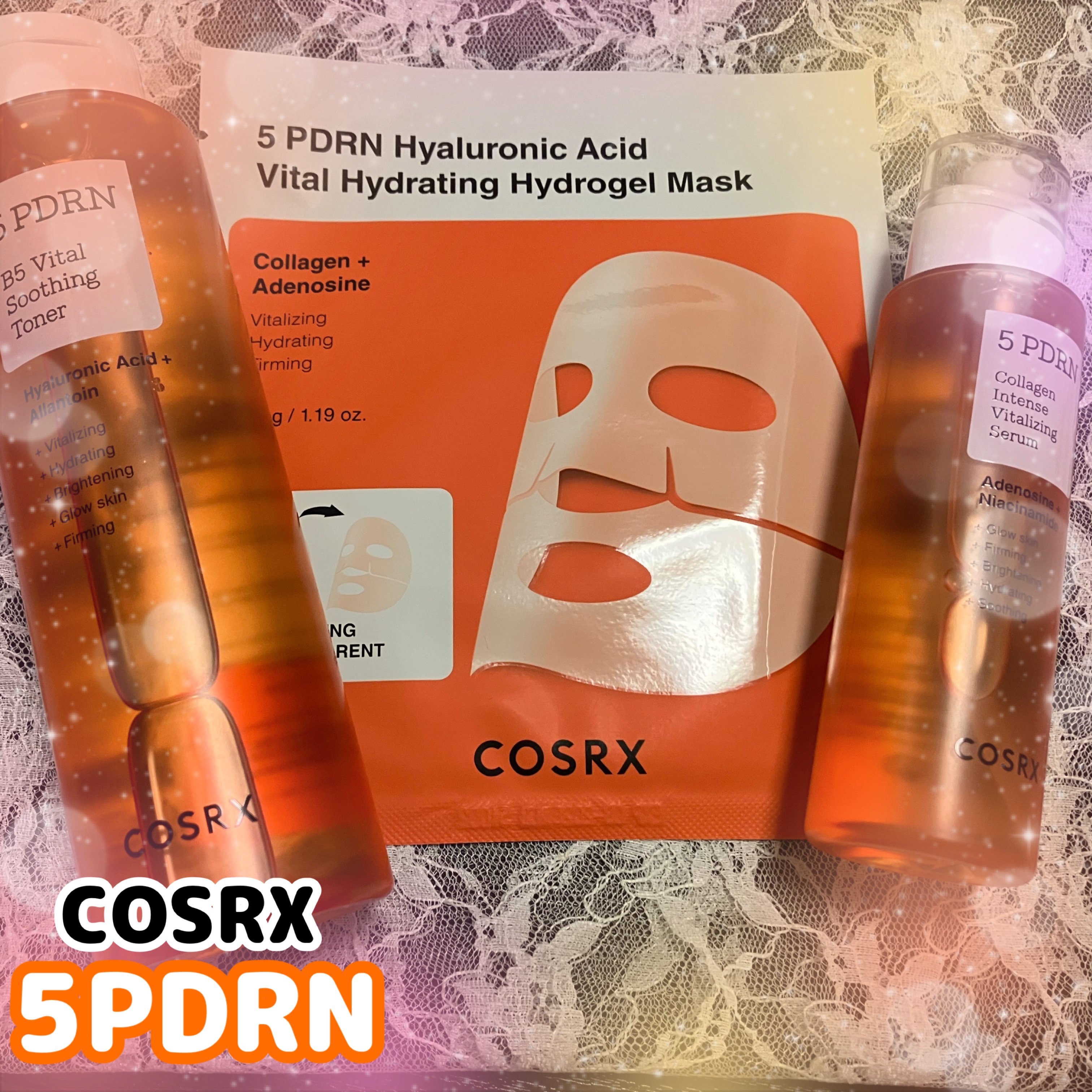 5 PDRN ヒアルロン酸 バイタル ハイドレイティング ハイドロゲルマスク/COSRX/シートマスク・パックを使ったクチコミ（1枚目）