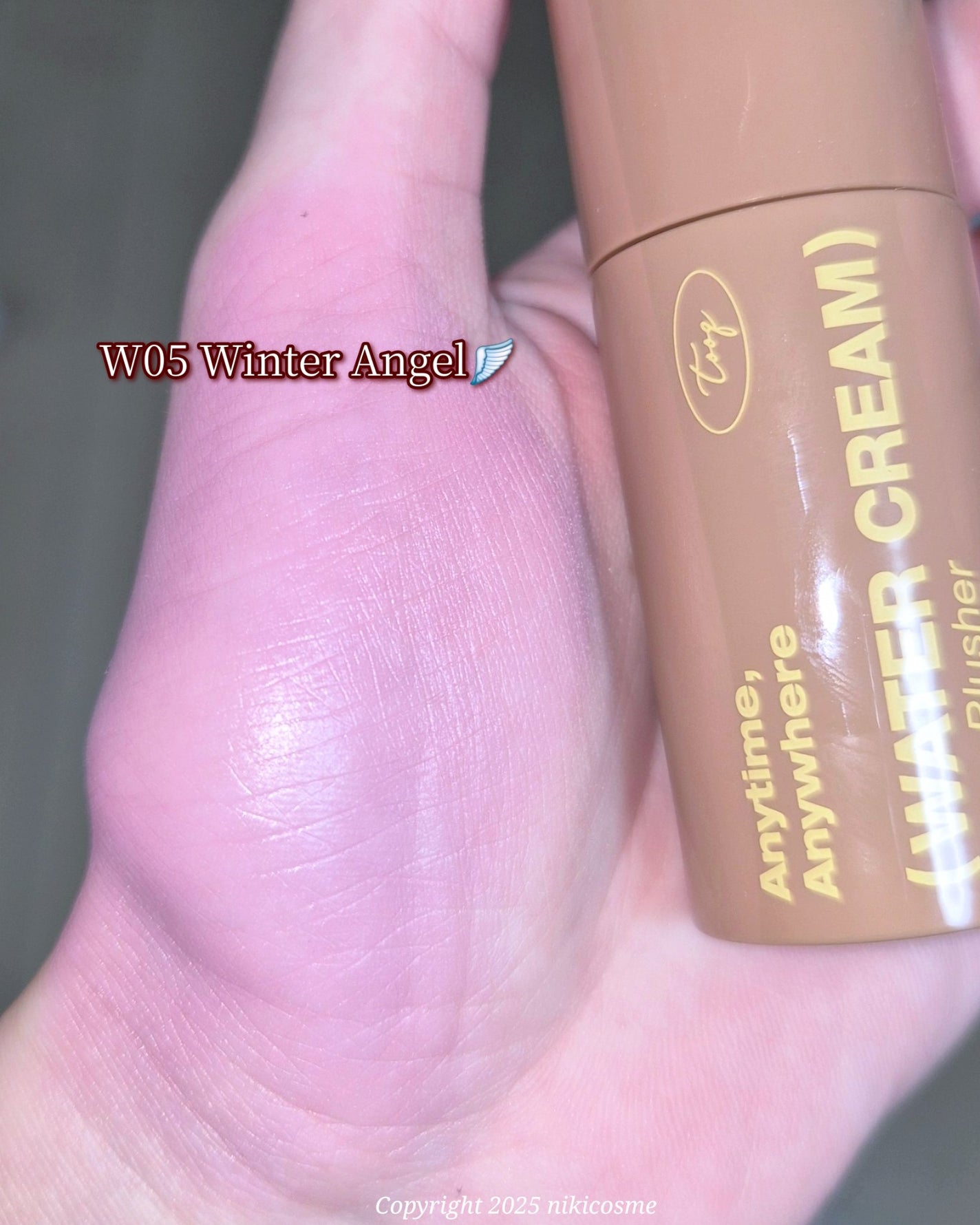 water cream color blusher/Tooq/リキッドチークを使ったクチコミ(7枚目)