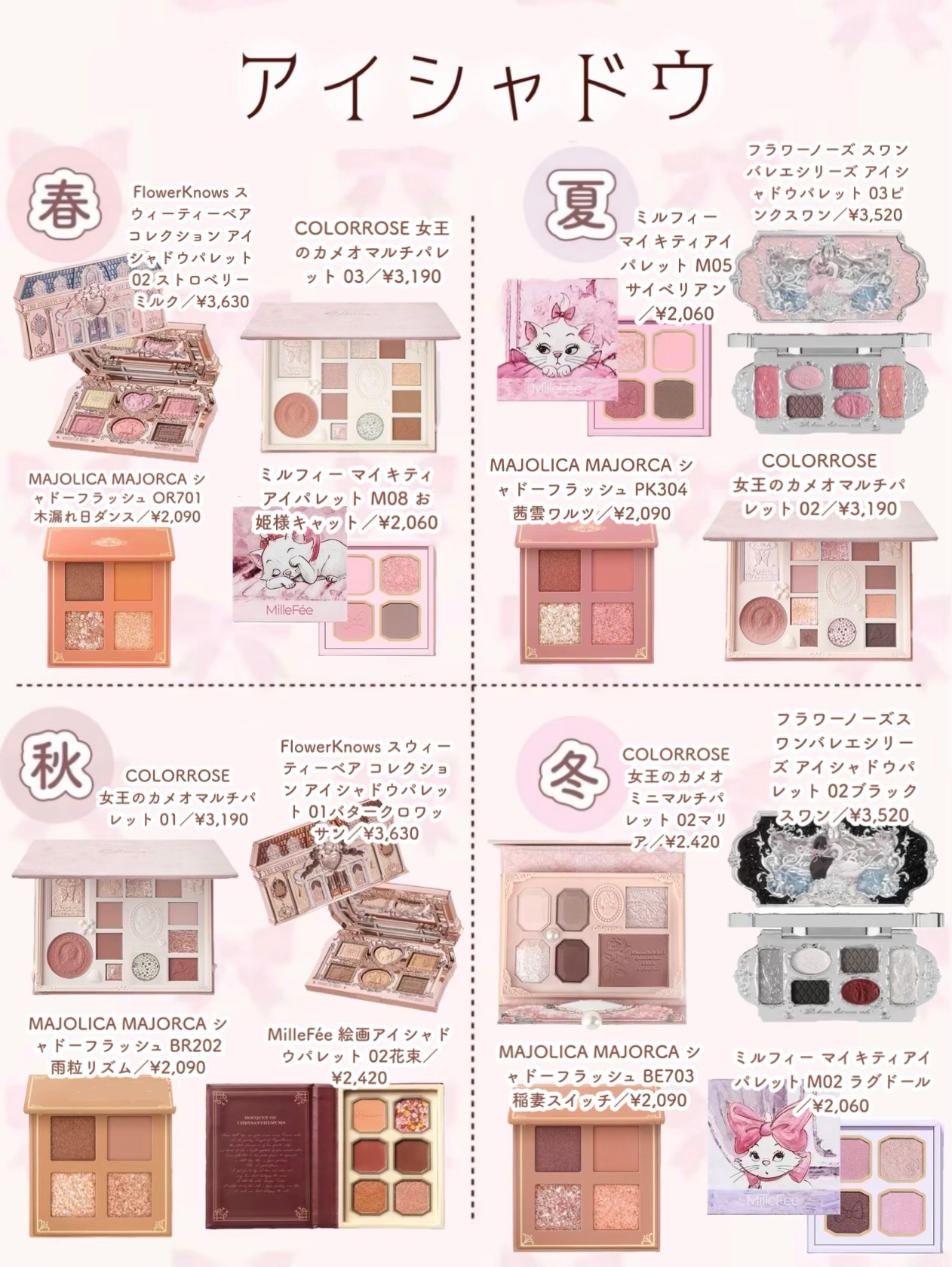 女王のカメオマルチパレット /COLORROSE/マルチパレットを使ったクチコミ（2枚目）