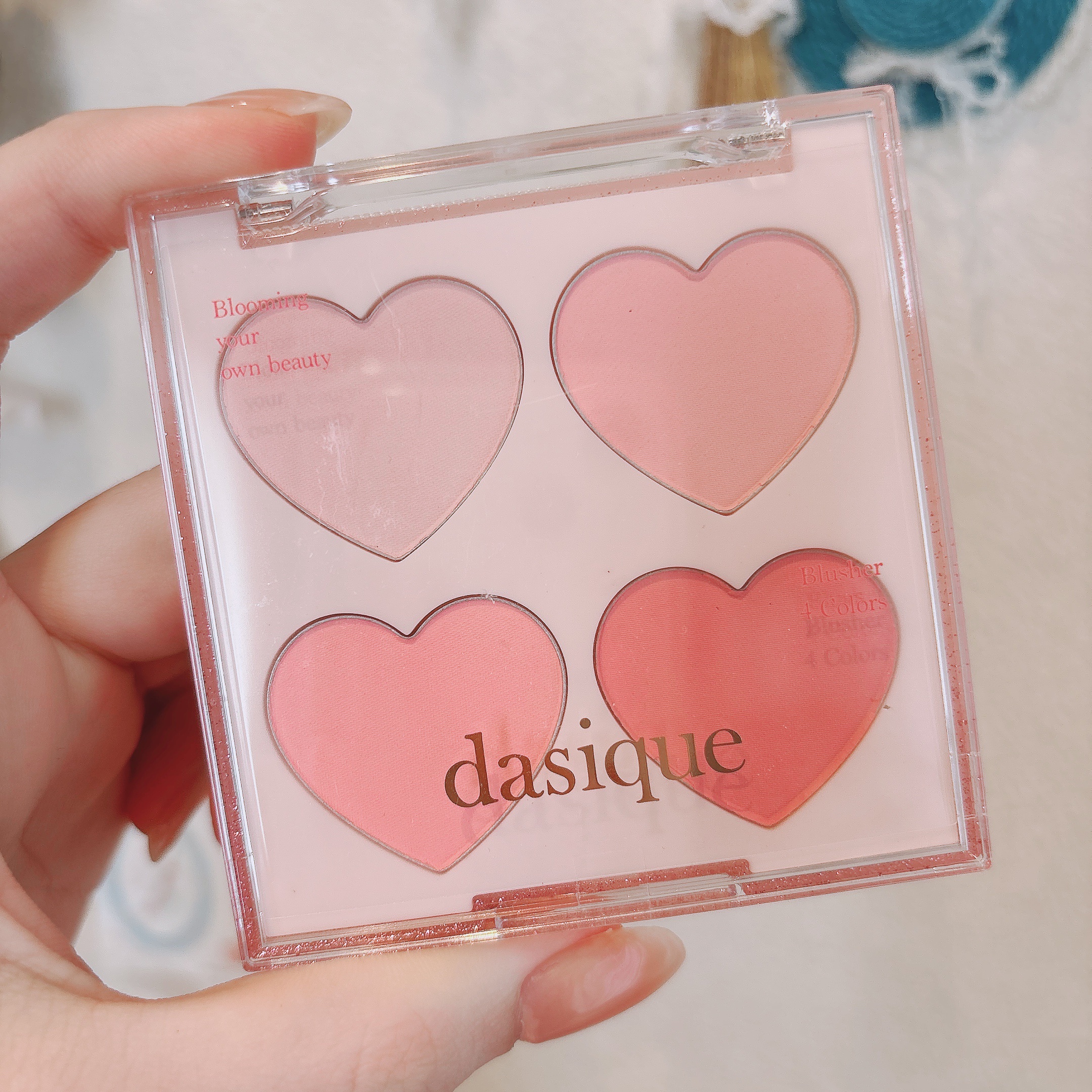 ブレンディングムードチーク/dasique/パウダーチークを使ったクチコミ（1枚目）