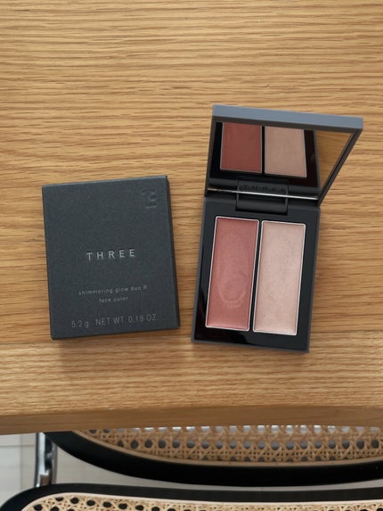 THREE シマリング グロー デュオ R/THREE/クリームハイライトを使ったクチコミ(1枚目)