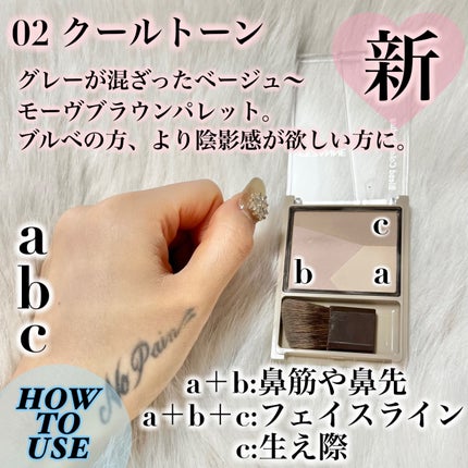 ナチュラルマットシェーディング/CEZANNE/シェーディングを使ったクチコミ(5枚目)