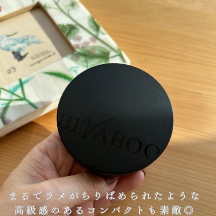 ベルベットジュエルクッション 20 ミディアム(ケース+リフィル)/BIVABOO/クッションファンデーションの画像