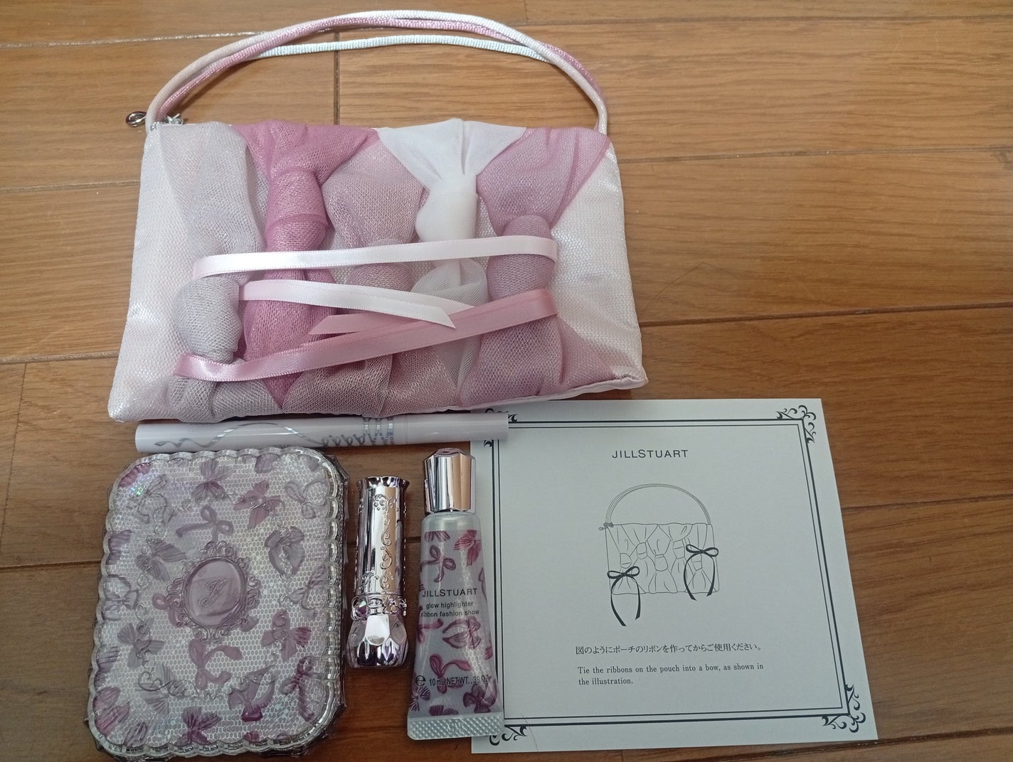 ジルスチュアート リボンファッションショー コレクション/JILL STUART/メイクアップキットを使ったクチコミ(1枚目)