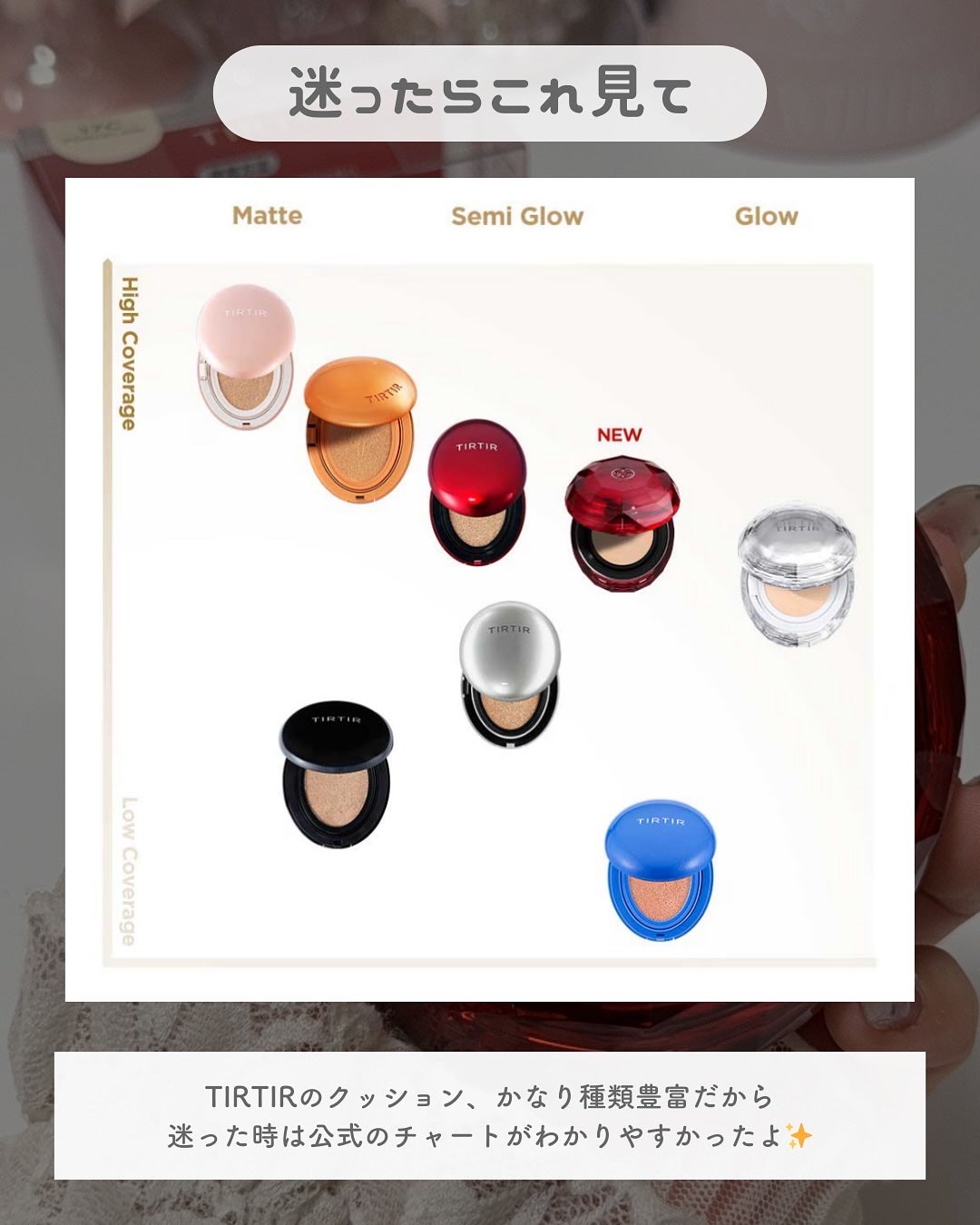 MASK FIT RUBY MESH CUSHION/TIRTIR(ティルティル)/クッションファンデーションを使ったクチコミ(8枚目)