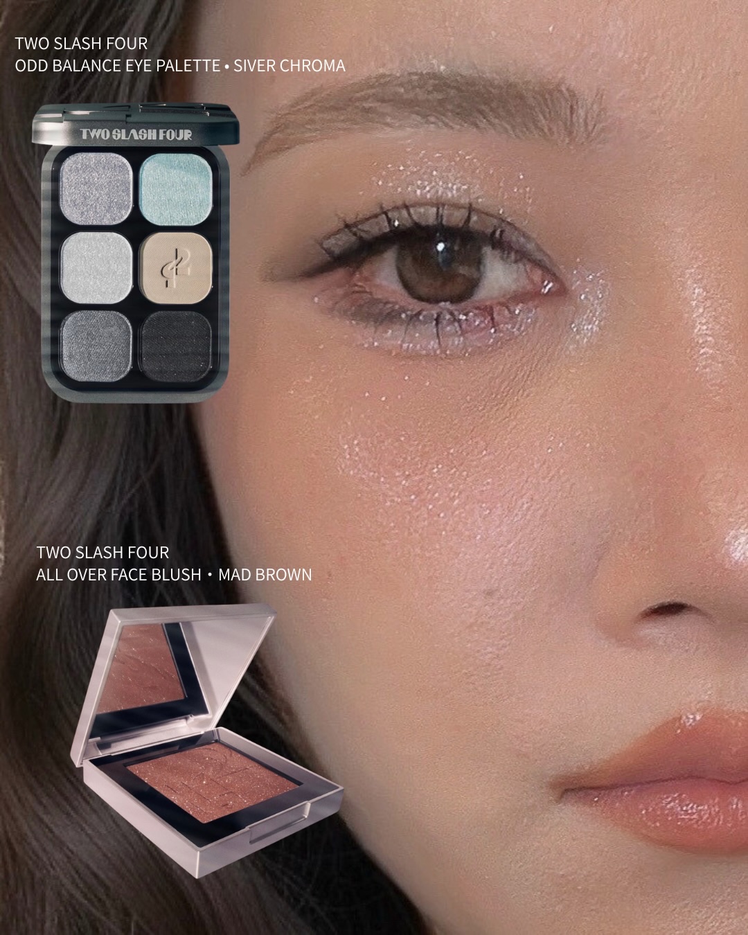 オッドバランスアイパレット/TWO SLASH FOUR/アイシャドウパレットを使ったクチコミ（1枚目）