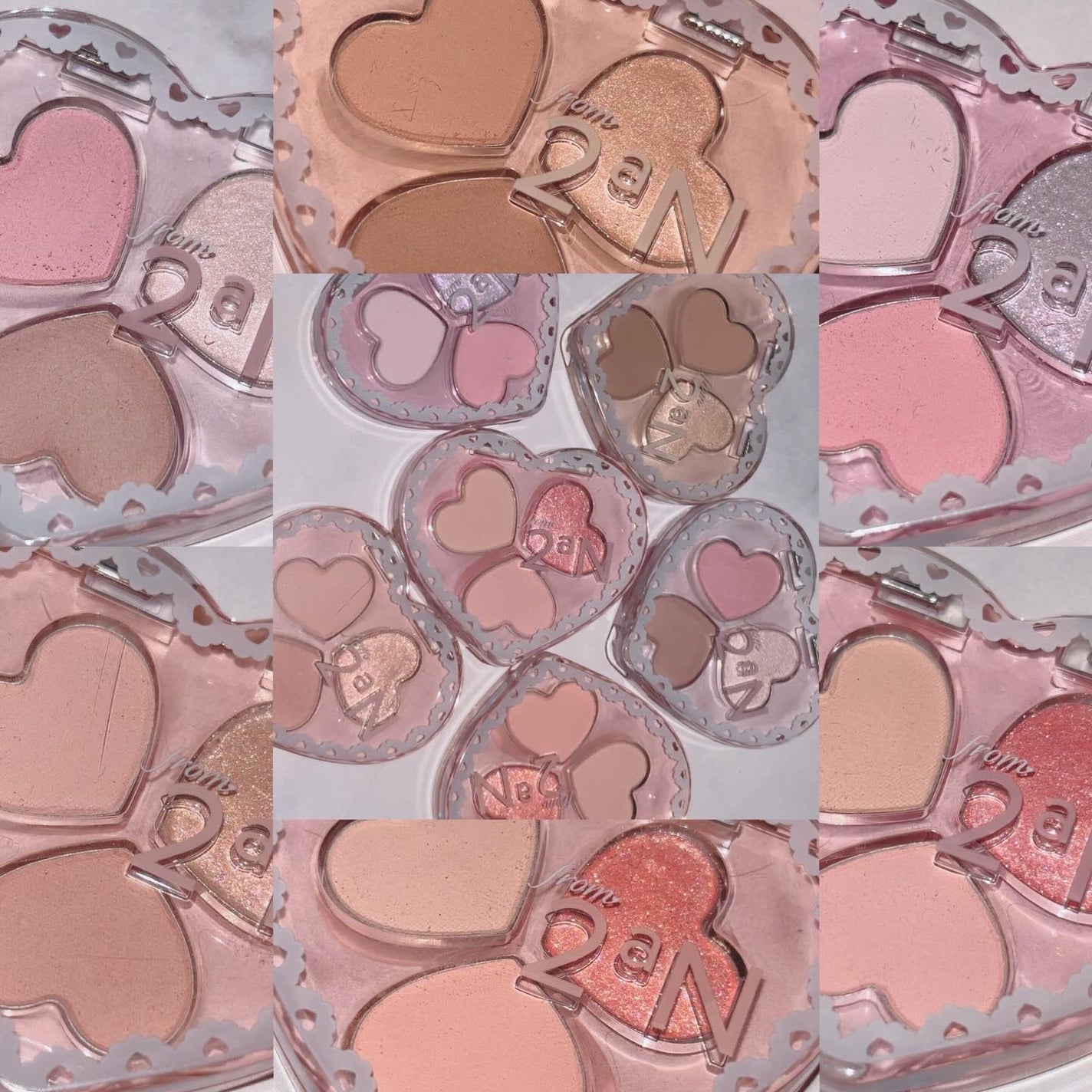 ラブクローバーパレット/2aN/アイシャドウパレットを使ったクチコミ(3枚目)