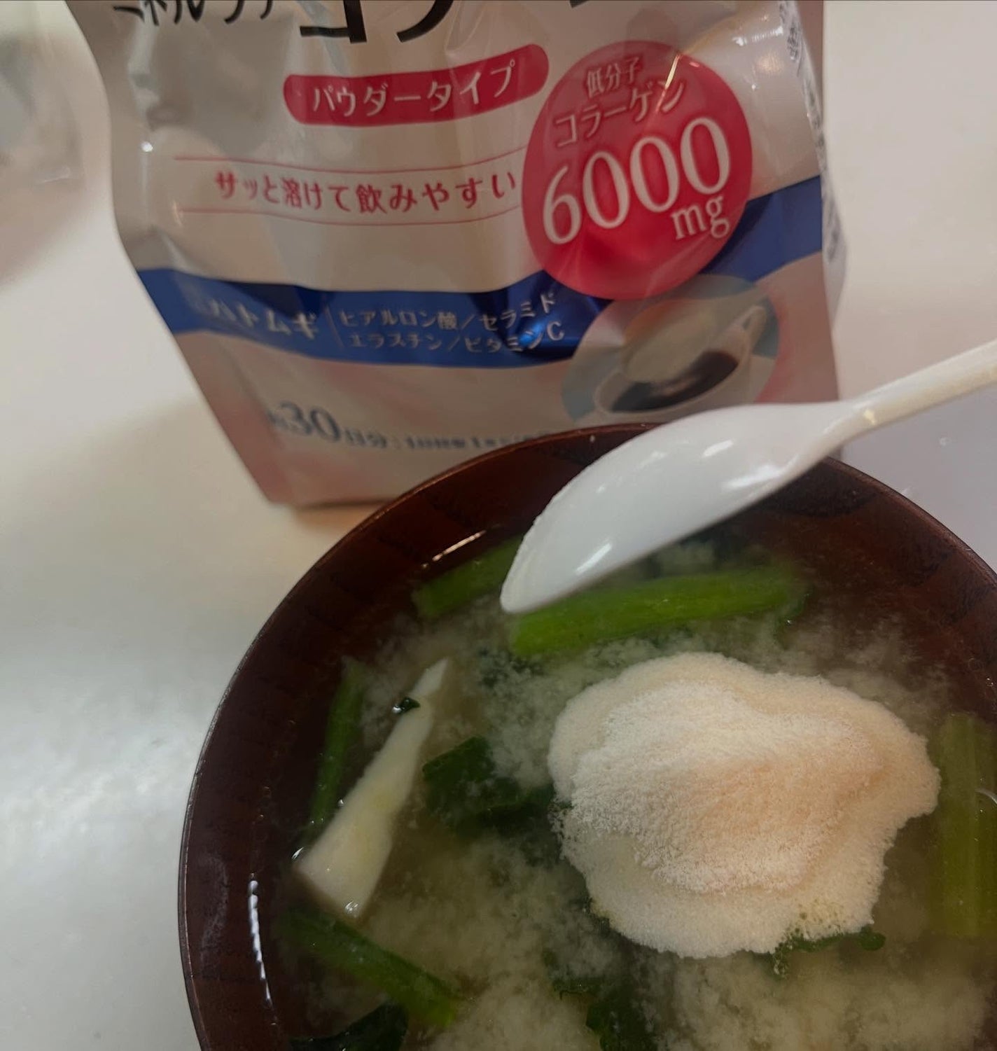 ミネルヴァ コラーゲンパウダー/ミネルヴァ/美容サプリメントを使ったクチコミ(4枚目)