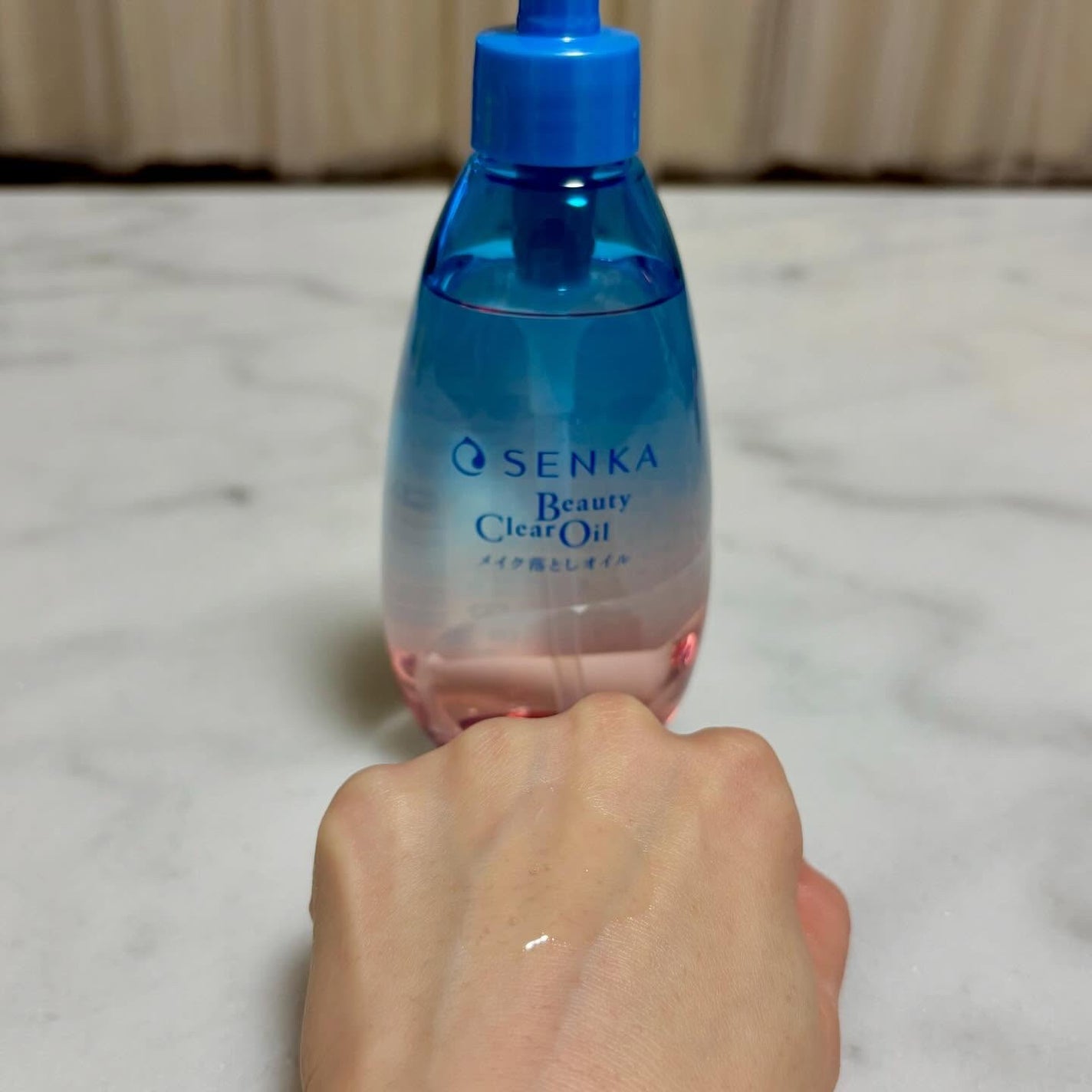 センカ ビューティークリアオイル/SENKA(専科)/オイルクレンジングを使ったクチコミ(2枚目)