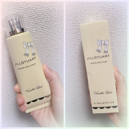 ヴァニラ ラスト ハンド&ボディ クリーム 2025年/JILL STUART/ボディクリームの画像